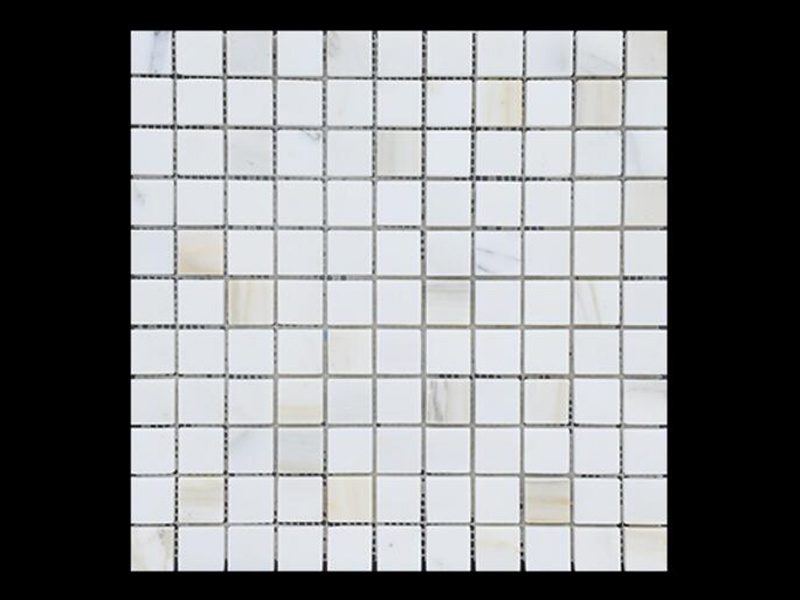 Mosaic sheet HS-024 photographed on black