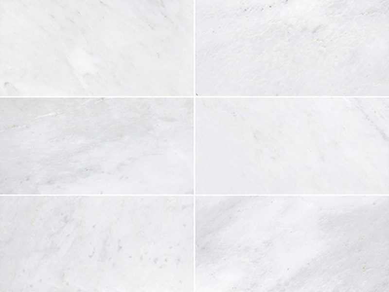Oriental White light grey tiles, an even pale grey